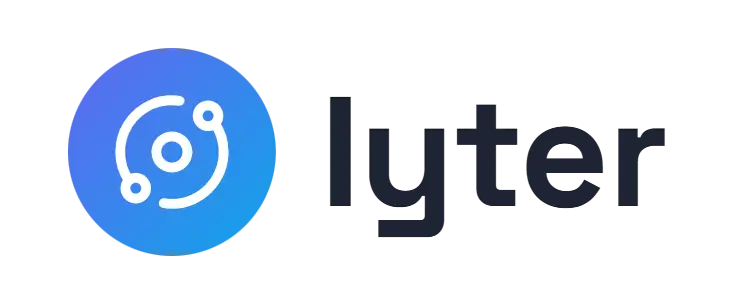 Iyter logo concept: an orbit icon beside the Iyter wordmark